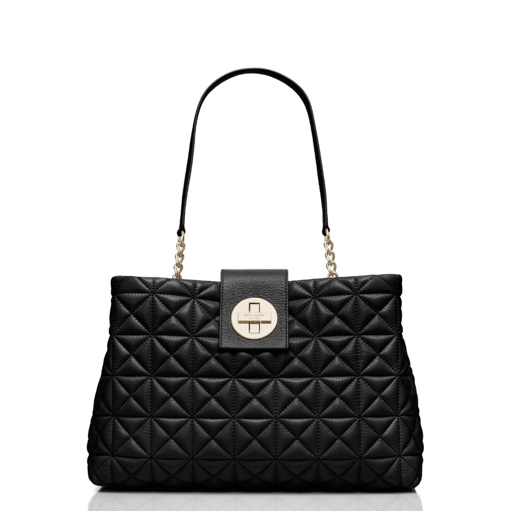 NWT Kate Spade Whitaker Place Elena Black Handbag